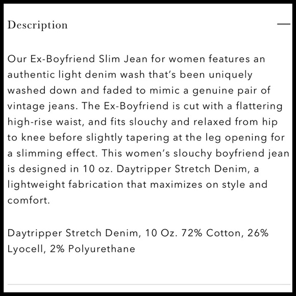 AG The Ex Boyfriend Slouchy Slim Jeans. Size 30. - Picture 13 of 13